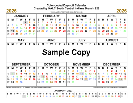 One Page non-perforated - BROWN 2026
